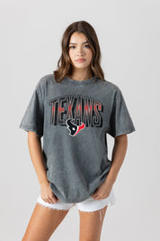 HOUSTON TEXANS PEAK PERFORMANCE OVERSIZED CREWNECK TEE