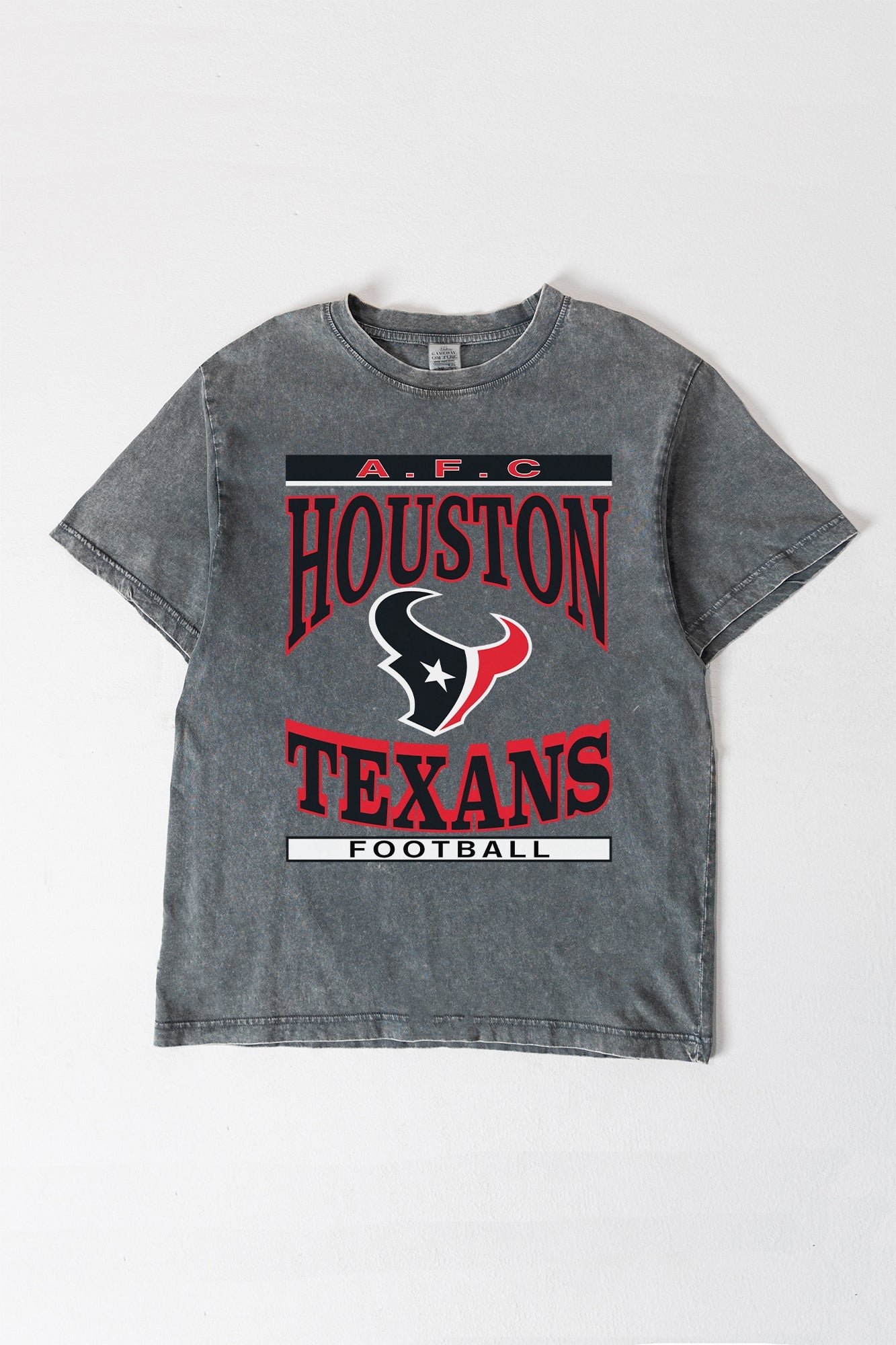 HOUSTON TEXANS CLASSIC GRIND WASHED RELAXED FIT TEE