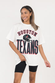 HOUSTON TEXANS FIERCE FOCUS WASHED RELAXED FIT TEE