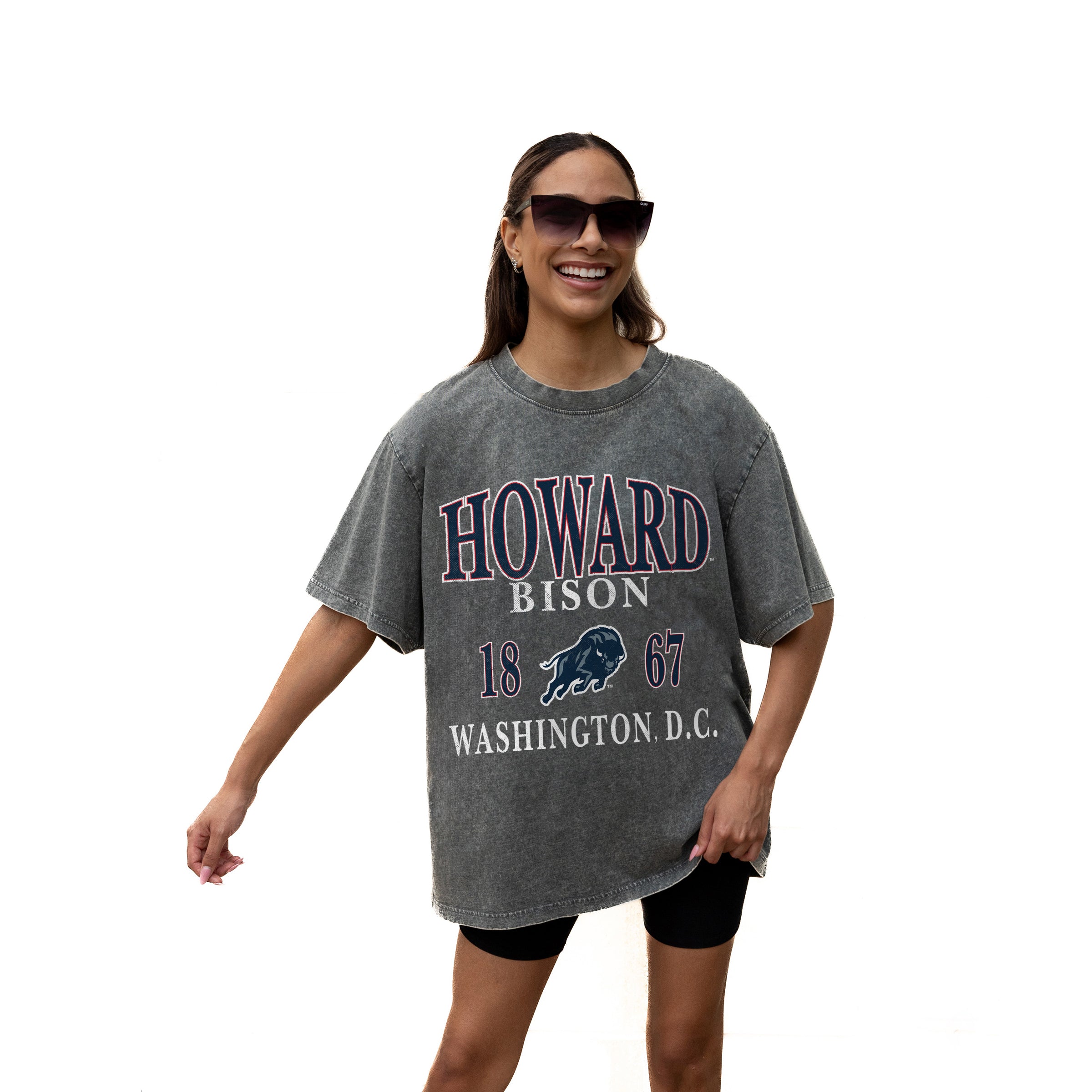 HOWARD BISON Throwback Oversized Tee