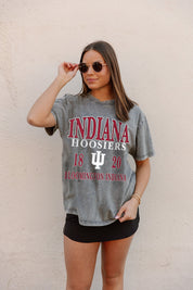 INDIANA HOOSIERS DYNASTY OVERSIZED CREWNECK TEE