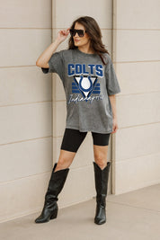 INDIANAPOLIS COLTS PLAY IT FORWARD OVERSIZED CREWNECK TEE