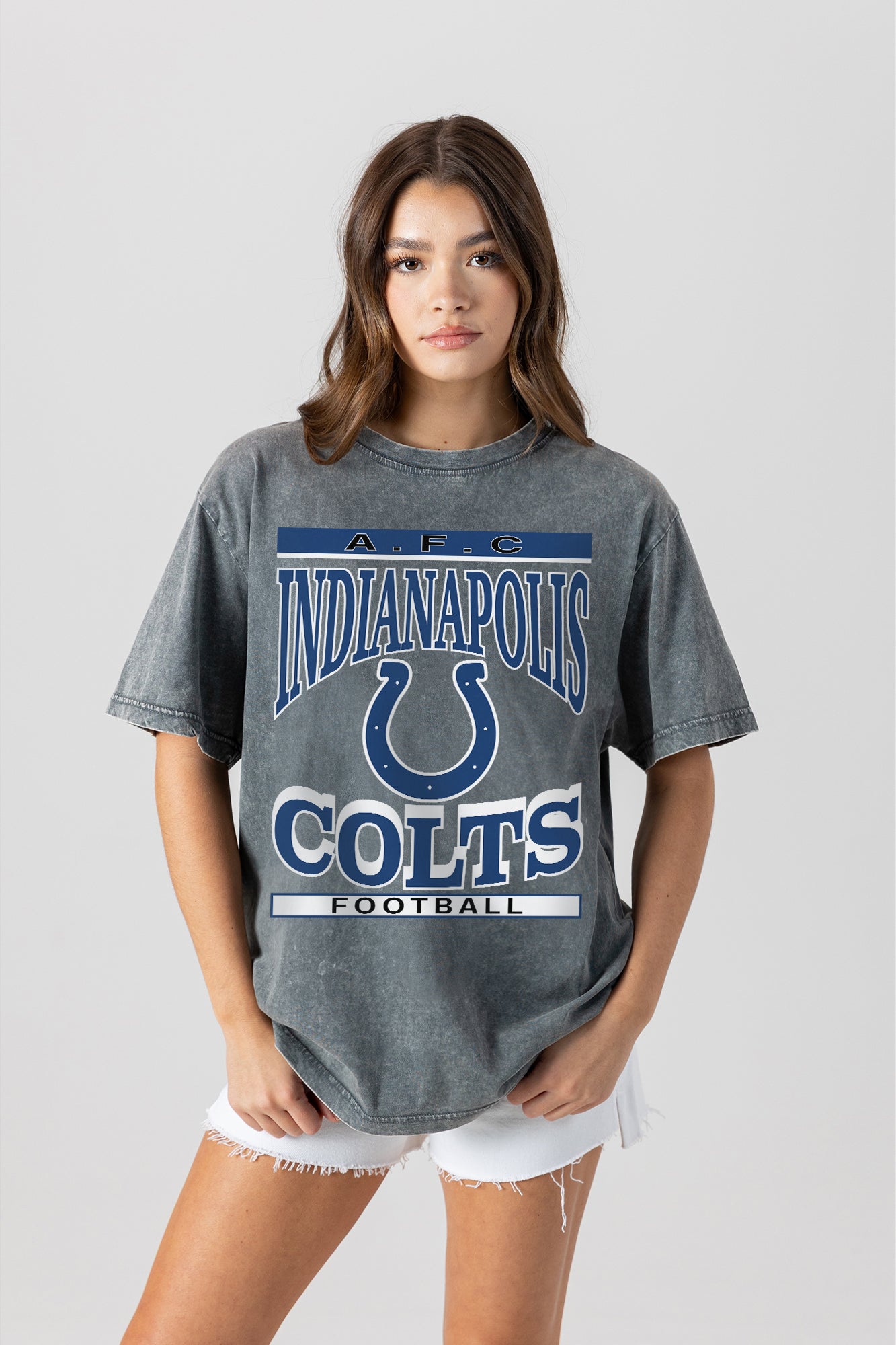 INDIANAPOLIS COLTS CLASSIC GRIND WASHED RELAXED FIT TEE