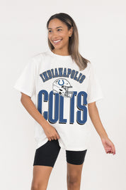 INDIANAPOLIS COLTS FIERCE FOCUS WASHED RELAXED FIT TEE