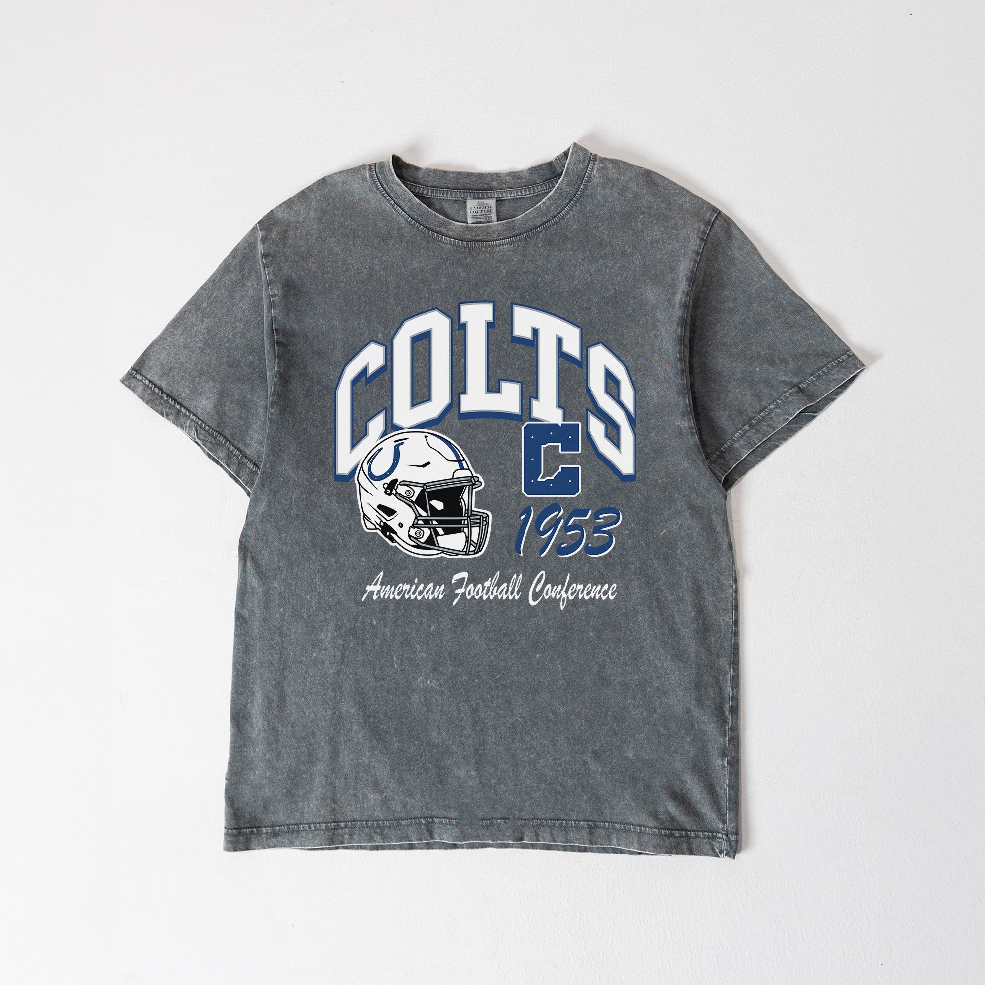 INDIANAPOLIS COLTS CLASSIC MOTION WASHED RELAXED FIT TEE