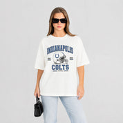 INDIANAPOLIS COLTS PLAY TO WIN WASHED RELAXED FIT TEE