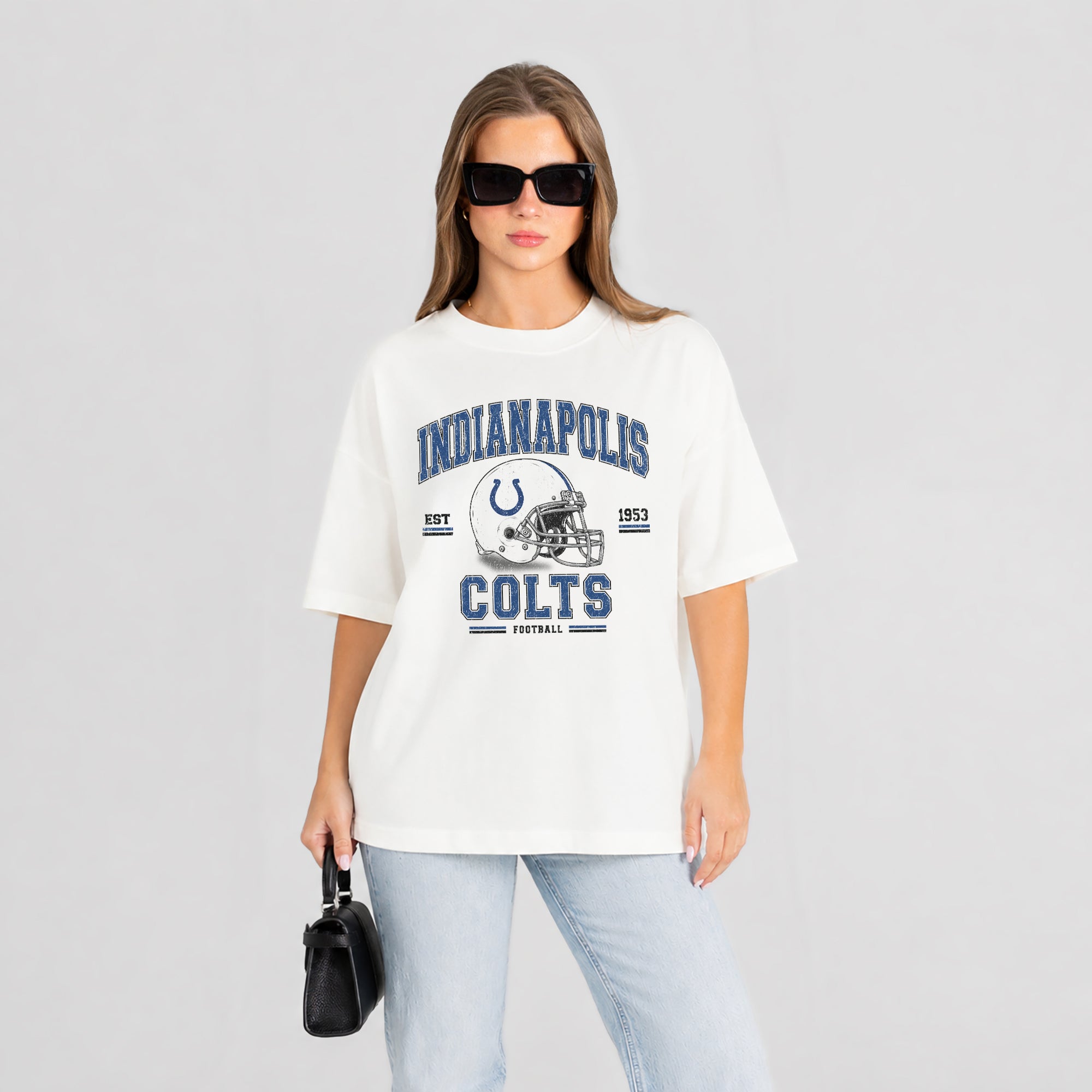 INDIANAPOLIS COLTS PLAY TO WIN WASHED RELAXED FIT TEE