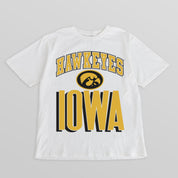 IOWA HAWKEYES FIERCE FOCUS WASHED RELAXED FIT TEE
