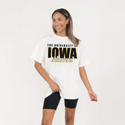 IOWA HAWKEYES ALUMNI ERA WASHED RELAXED FIT TEE