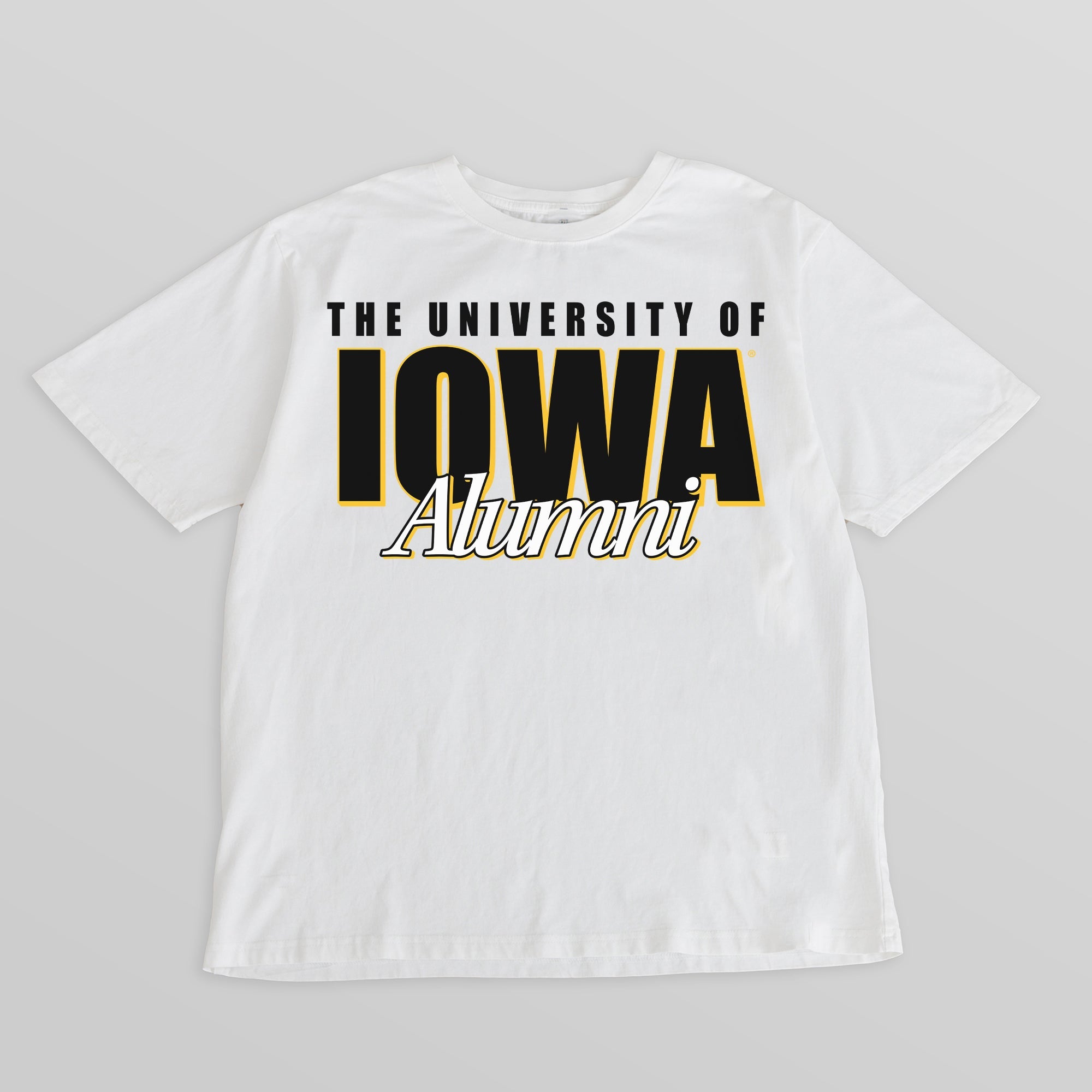 IOWA HAWKEYES ALUMNI ERA WASHED RELAXED FIT TEE