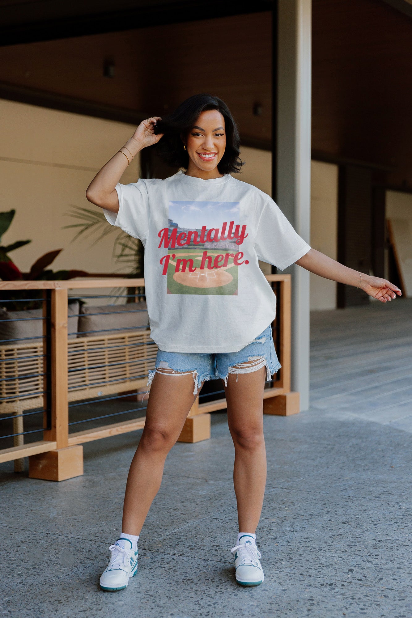 STATE OF MIND WASHED RELAXED FIT TEE