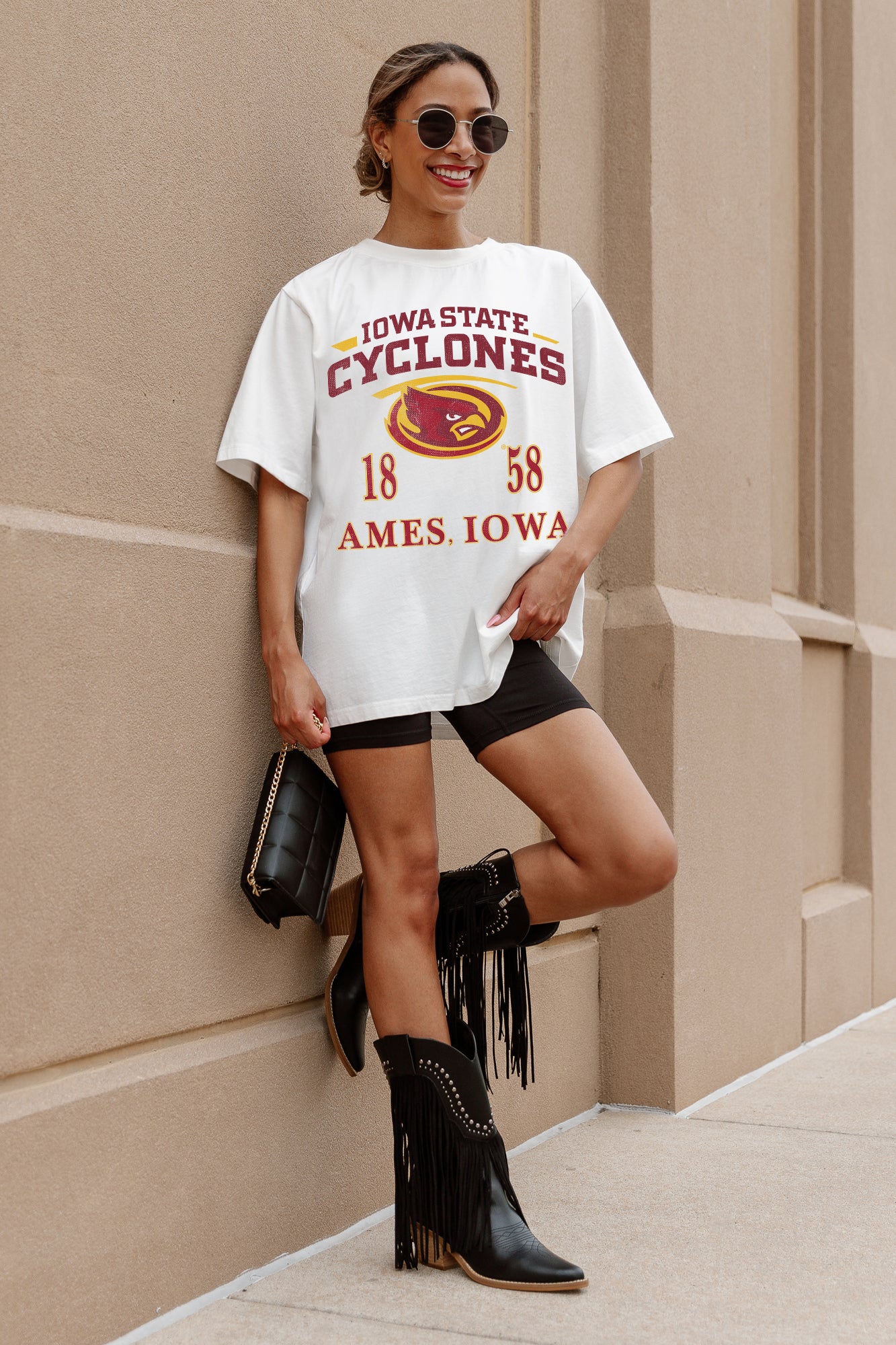 IOWA STATE CYCLONES Unity Oversized Tee