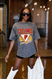 IOWA STATE CYCLONES PLAY IT FORWARD OVERSIZED CREWNECK TEE