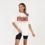 IOWA STATE CYCLONES ALUMNI ERA WASHED RELAXED FIT TEE