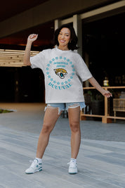 JACKSONVILLE JAGUARS ON POINT OVERSIZED CREWNECK TEE