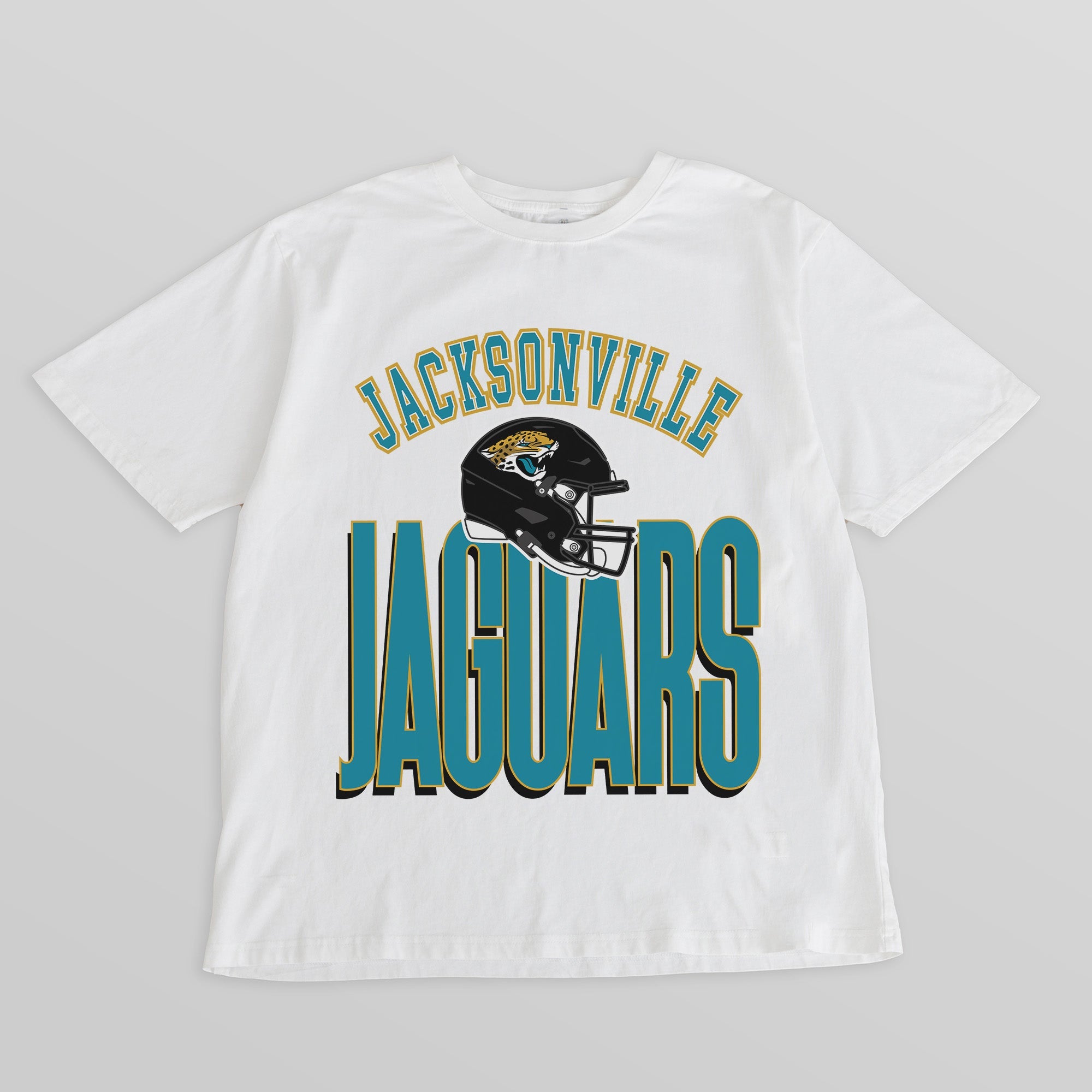 JACKSONVILLE JAGUARS FIERCE FOCUS WASHED RELAXED FIT TEE