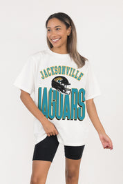 JACKSONVILLE JAGUARS FIERCE FOCUS WASHED RELAXED FIT TEE