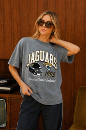 JACKSONVILLE JAGUARS CLASSIC MOTION WASHED RELAXED FIT TEE