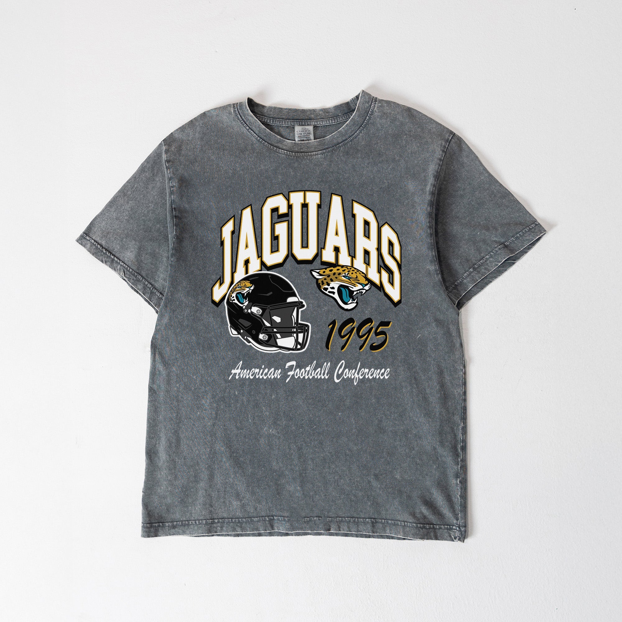 JACKSONVILLE JAGUARS CLASSIC MOTION WASHED RELAXED FIT TEE