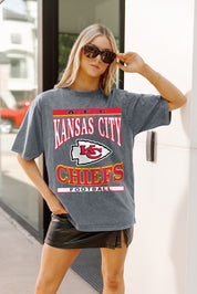 KANSAS CITY CHIEFS CLASSIC GRIND WASHED RELAXED FIT TEE