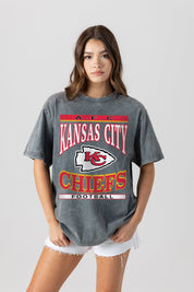 KANSAS CITY CHIEFS CLASSIC GRIND WASHED RELAXED FIT TEE
