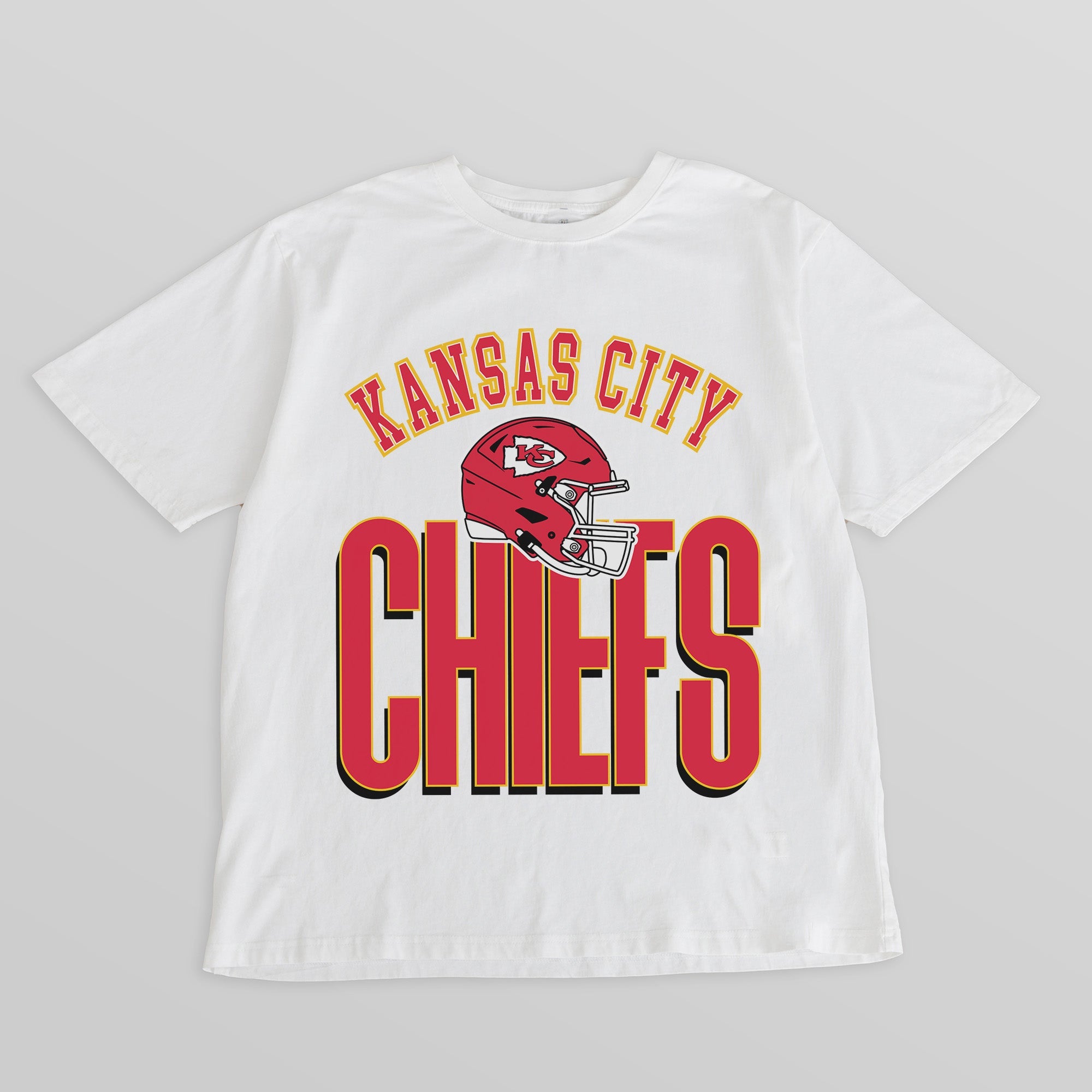 KANSAS CITY CHIEFS FIERCE FOCUS WASHED RELAXED FIT TEE