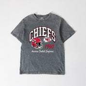KANSAS CITY CHIEFS CLASSIC MOTION WASHED RELAXED FIT TEE
