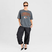 KANSAS CITY CHIEFS BLING SEASON OVERSIZED CREWNECK TEE