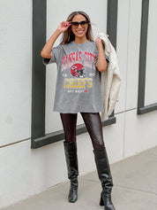 KANSAS CITY CHIEFS Nothing But The Best Oversized Crewneck Tee