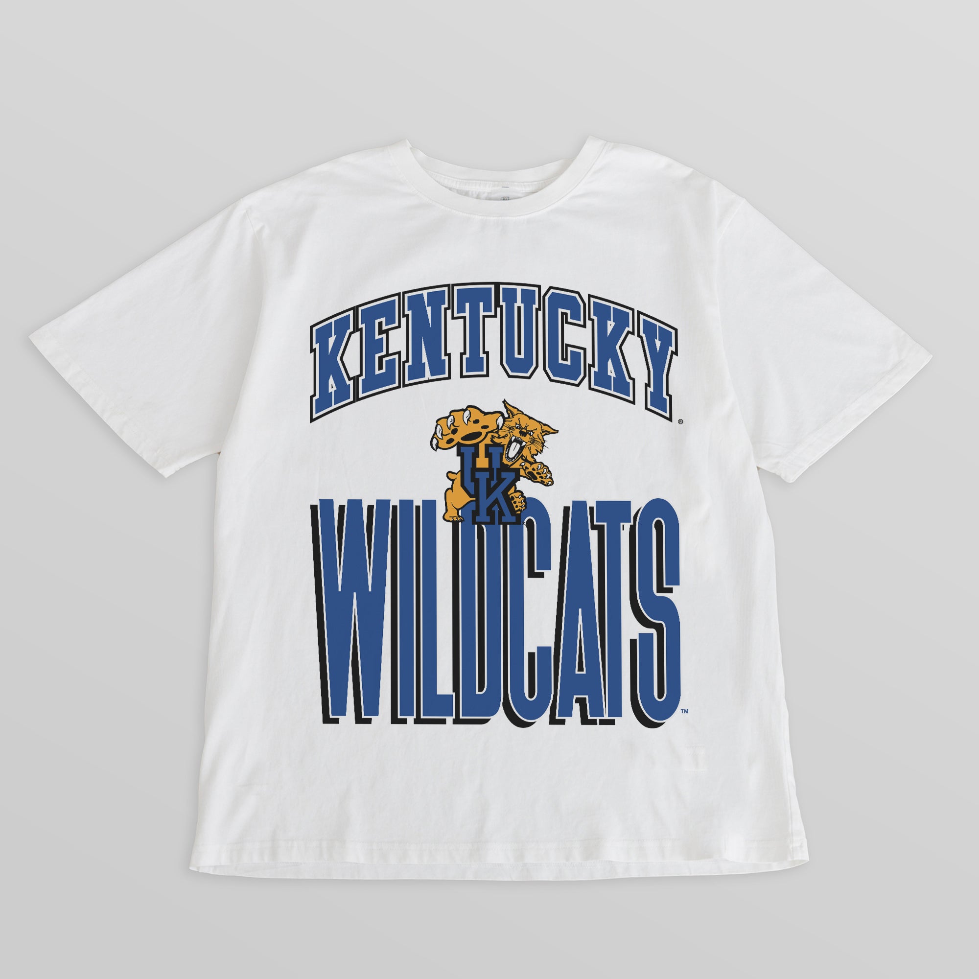KENTUCKY WILDCATS FIERCE FOCUS WASHED RELAXED FIT TEE