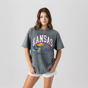 KANSAS JAYHAWKS CLASSIC MOTION WASHED RELAXED FIT TEE