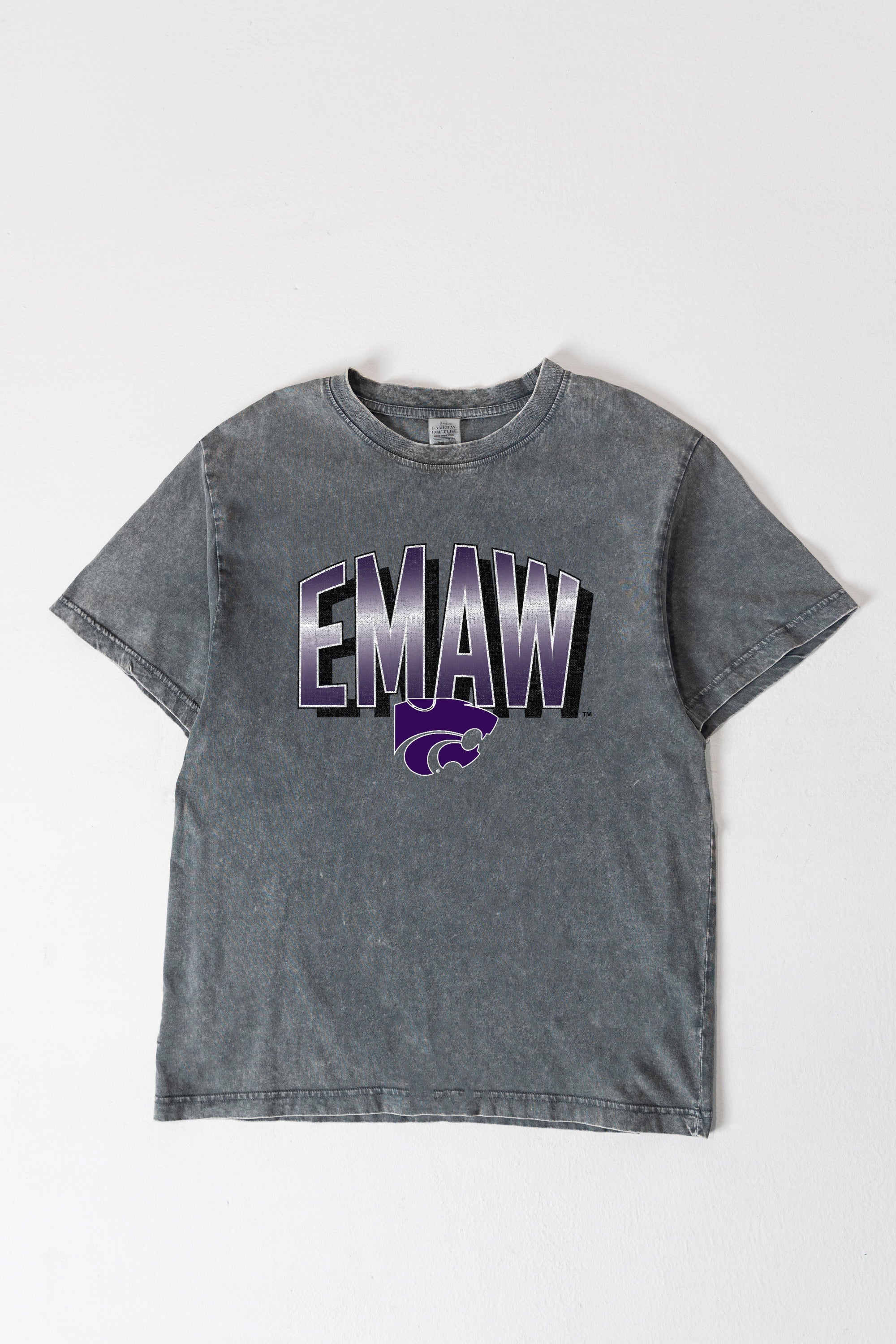KANSAS STATE WILDCATS PEAK PERFORMANCE OVERSIZED CREWNECK TEE