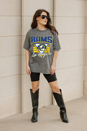 LOS ANGELES RAMS Play It Forward Oversized Crewneck Tee
