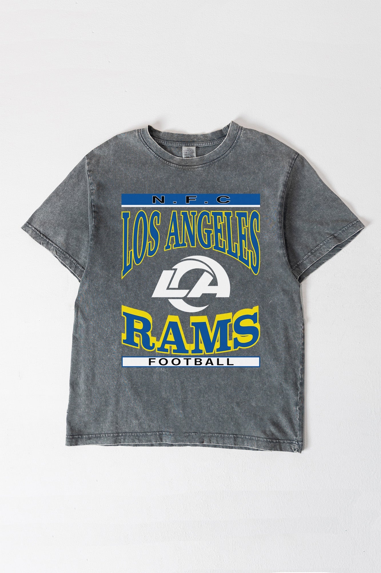 LOS ANGELES RAMS CLASSIC GRIND WASHED RELAXED FIT TEE