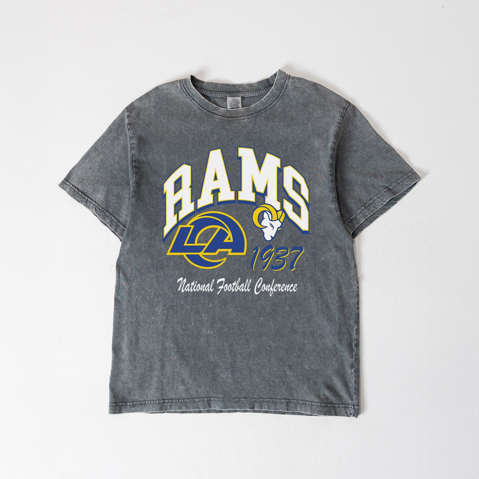 LOS ANGELES RAMS CLASSIC MOTION WASHED RELAXED FIT TEE