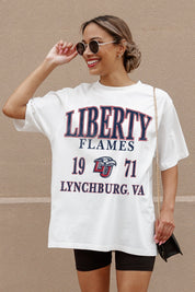 LIBERTY FLAMES UNITY OVERSIZED CREWNECK TEE