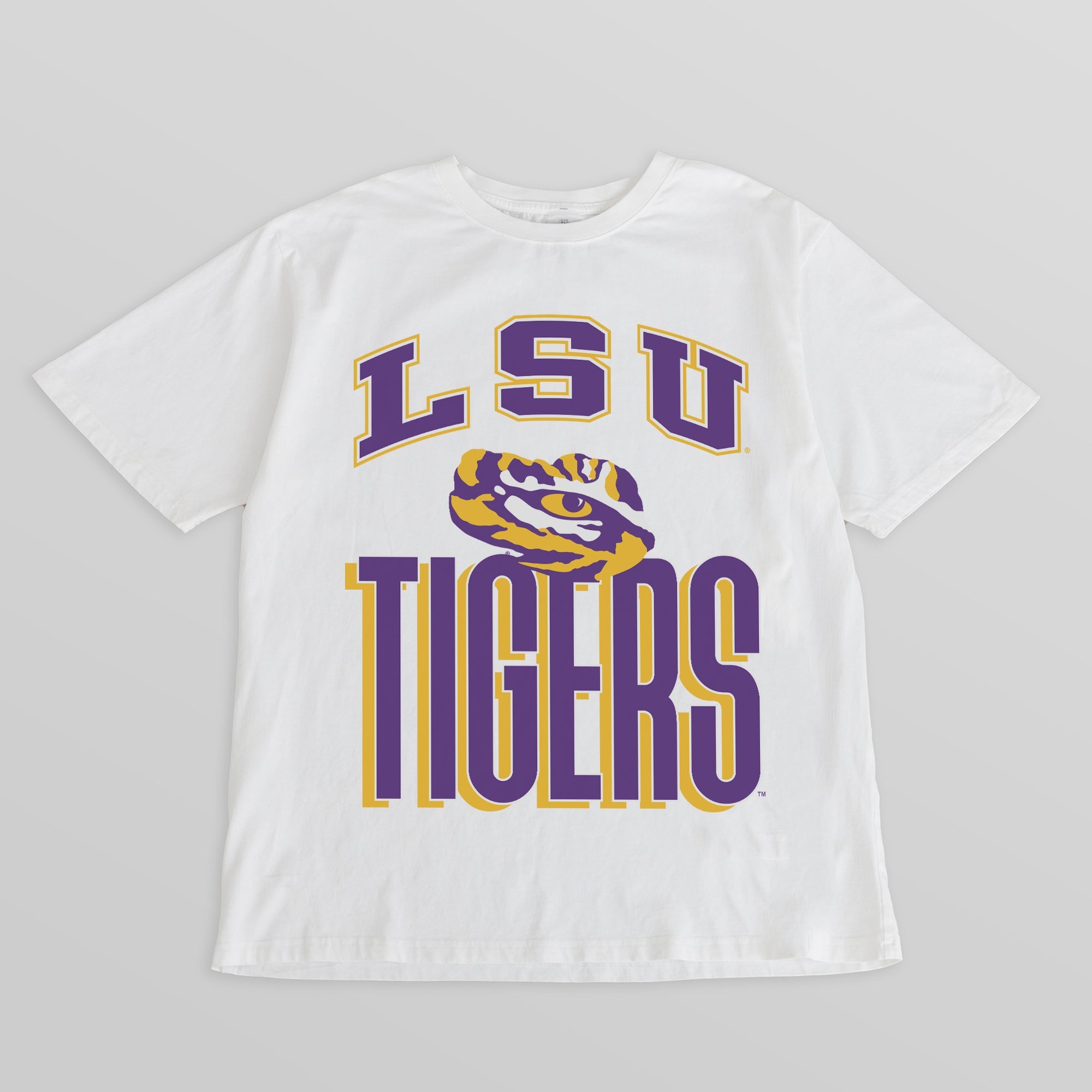 LSU TIGERS FIERCE FOCUS WASHED RELAXED FIT TEE