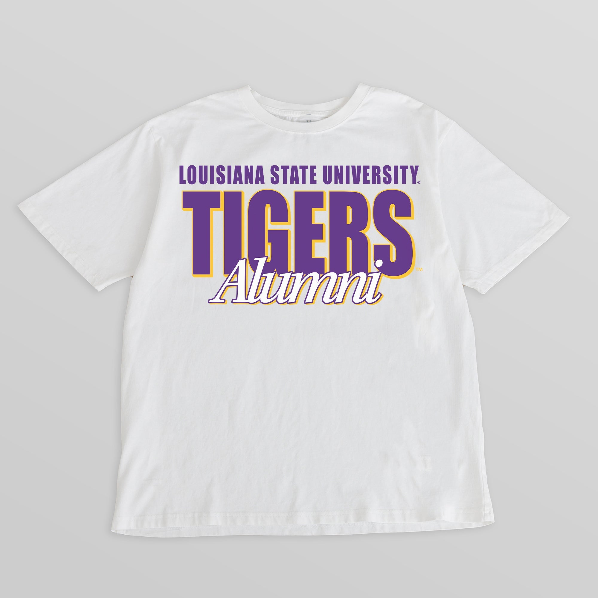 LSU TIGERS ALUMNI ERA WASHED RELAXED FIT TEE