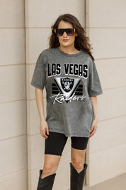 LAS VEGAS RAIDERS PLAY IT FORWARD OVERSIZED CREWNECK TEE