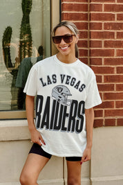 LAS VEGAS RAIDERS FIERCE FOCUS WASHED RELAXED FIT TEE