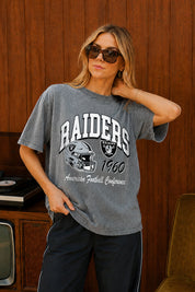 LAS VEGAS RAIDERS CLASSIC MOTION WASHED RELAXED FIT TEE