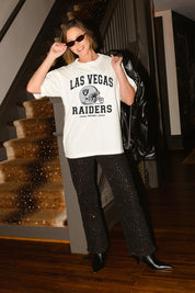LAS VEGAS RAIDERS PLAY TO WIN WASHED RELAXED FIT TEE