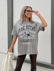 LAS VEGAS RAIDERS Nothing But The Best Oversized Crewneck Tee
