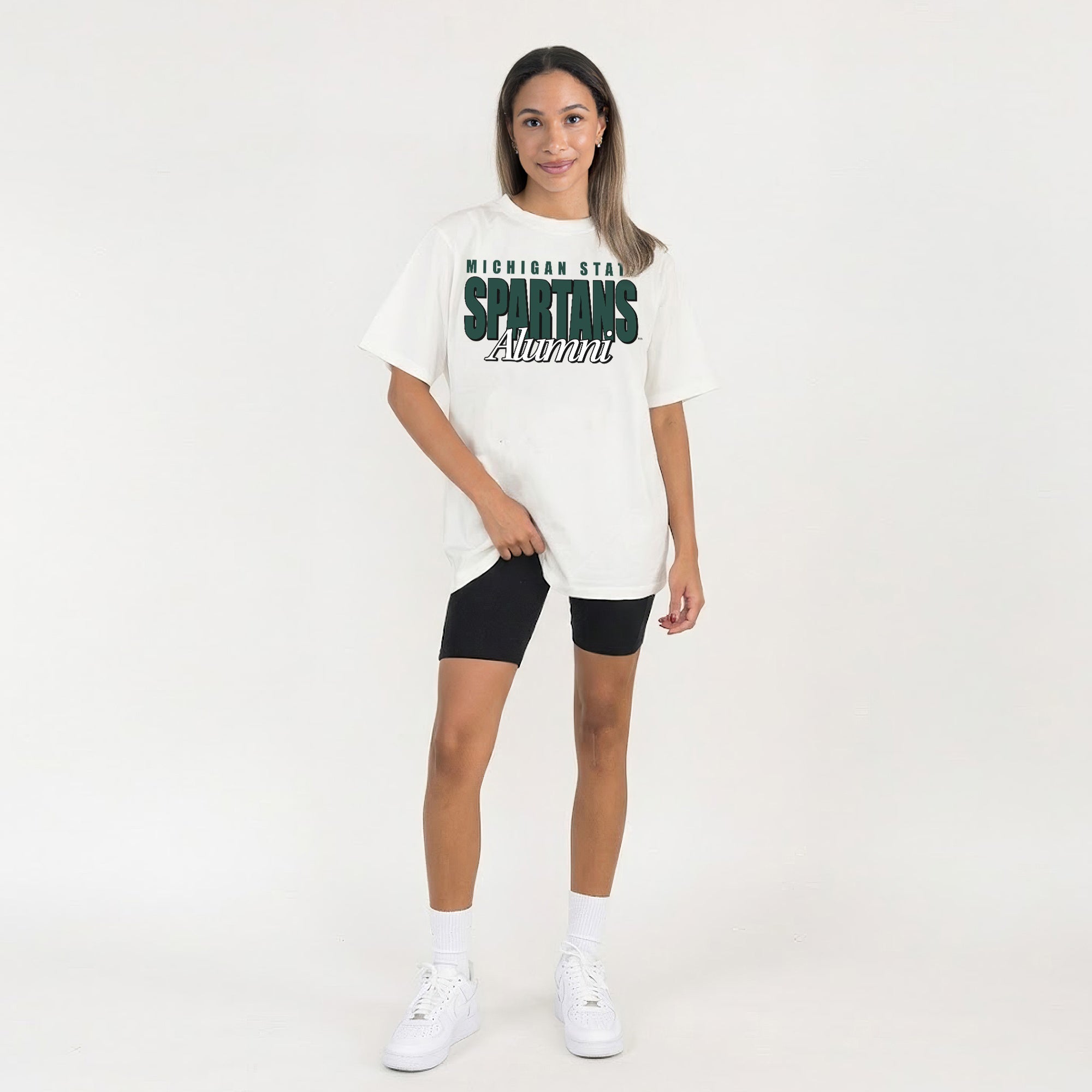 MICHIGAN STATE SPARTANS ALUMNI ERA WASHED RELAXED FIT TEE