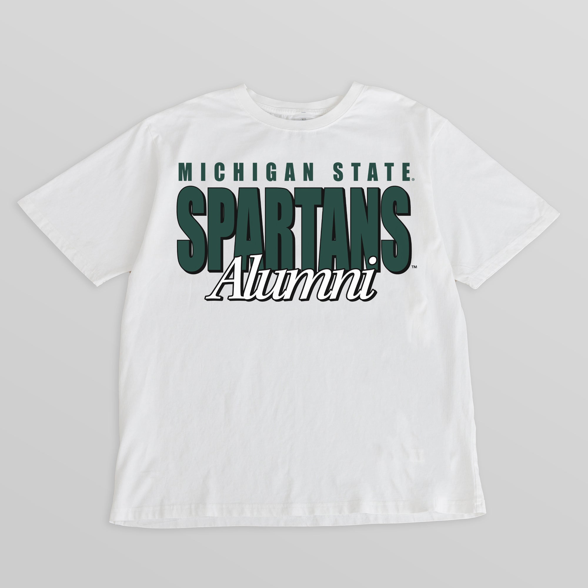 MICHIGAN STATE SPARTANS ALUMNI ERA WASHED RELAXED FIT TEE
