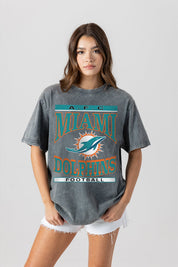 MIAMI DOLPHINS CLASSIC GRIND WASHED RELAXED FIT TEE