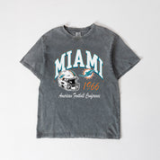 MIAMI DOLPHINS CLASSIC MOTION WASHED RELAXED FIT TEE