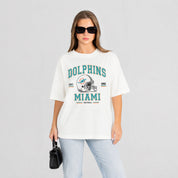 MIAMI DOLPHINS PLAY TO WIN WASHED RELAXED FIT TEE