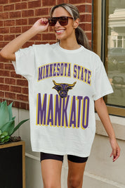MINNESOTA STATE MANKATO MAVERICKS FIERCE FOCUS WASHED RELAXED FIT TEE