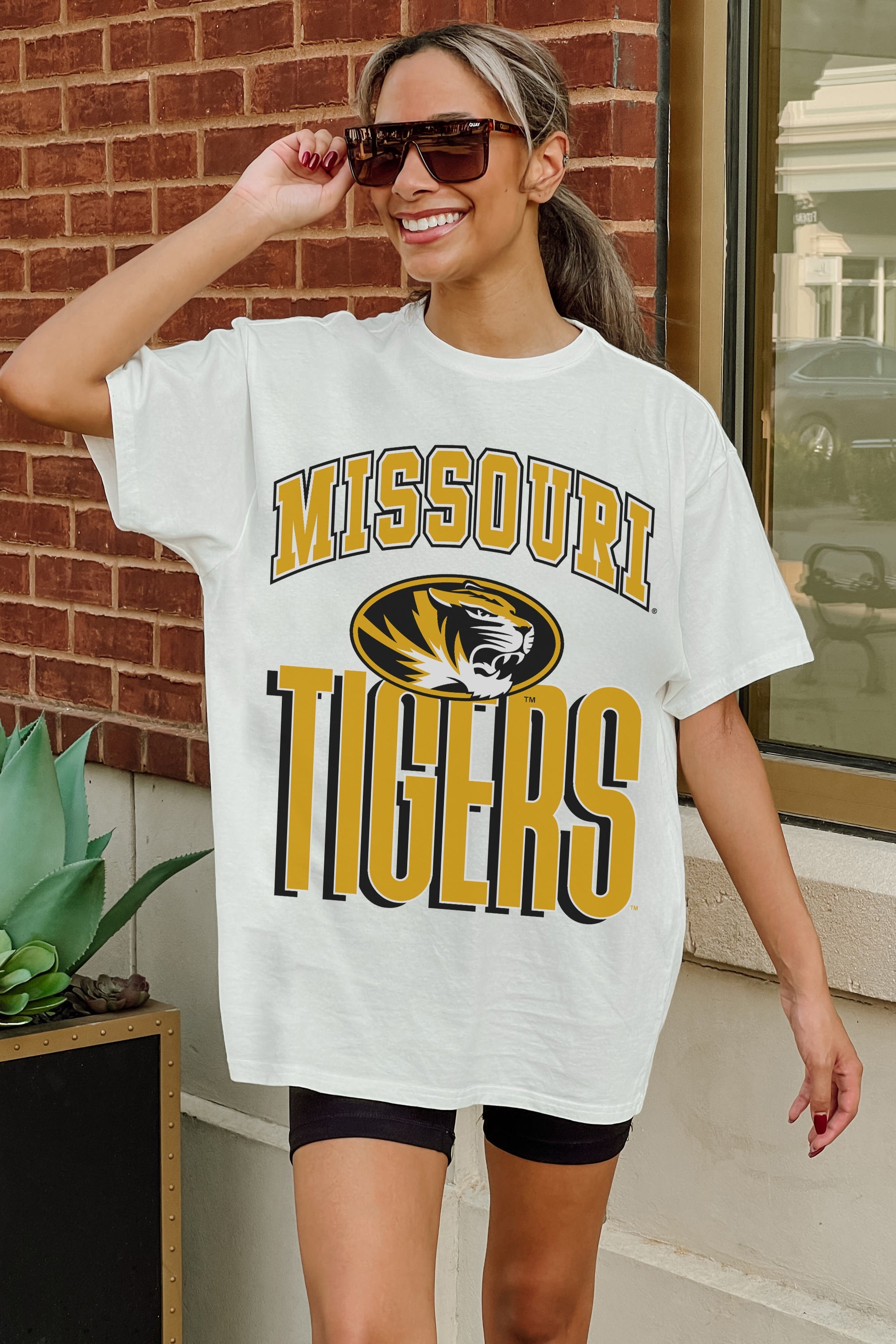 MISSOURI TIGERS FIERCE FOCUS WASHED RELAXED FIT TEE